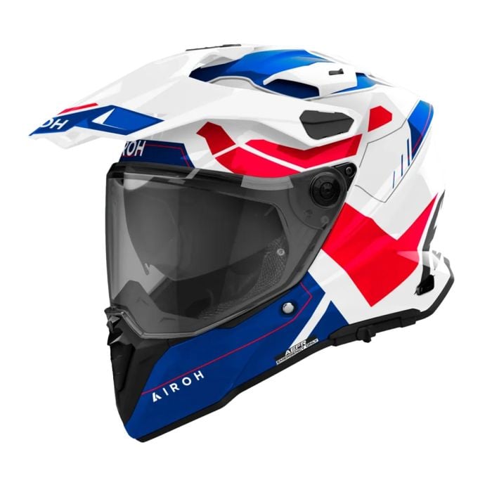 Airoh Commander 2 Helmet - Reveal Gloss Blue / Red