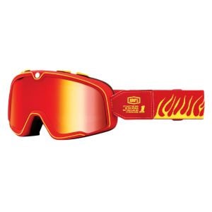 100% Barstow Goggles - Death Spray Mirror Red - 0