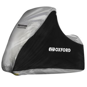 Oxford Aquatex MP3 3 Wheeler Bike Cover - Black/Silver