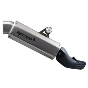 HP Corse 4-Track R Exhaust - BMW R 1200 GS/ADV 13-18 - Satin
