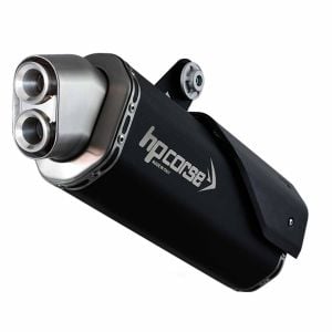 HP Corse 4-Track R Exhaust - Triumph Tiger 800 16-19 - Black