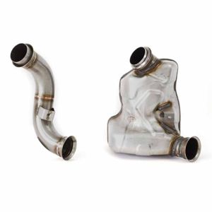 HP Corse De-Cat Mid Pipe - KTM 790 Adventure / R 19-20 - Norden 901 22-23