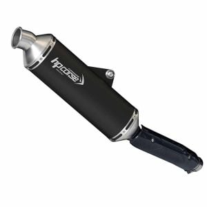 HP Corse SP-1 Low Mount Exhaust - Yamaha Tenere 700 19-24 - Black